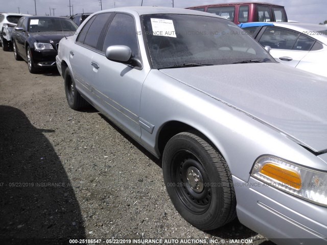 2FAFP71W92X130824 - 2002 FORD CROWN VICTORIA POLICE INTERCEPTOR SILVER photo 6