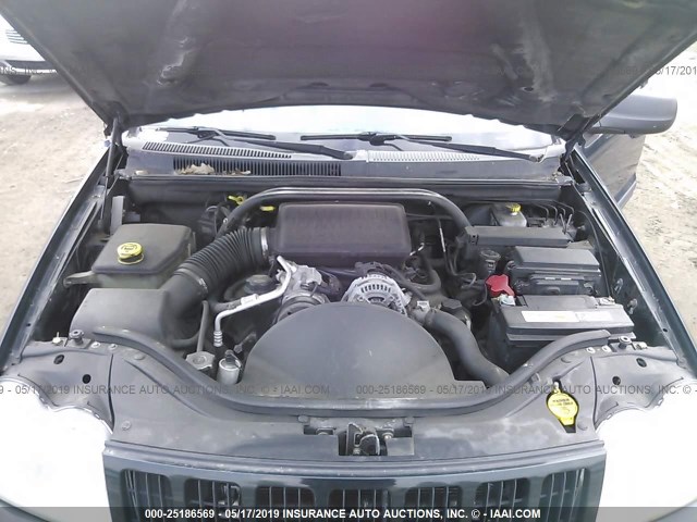 1J4HR48N85C608171 - 2005 JEEP GRAND CHEROKEE LAREDO/COLUMBIA/FREEDOM 绿色 照片 10