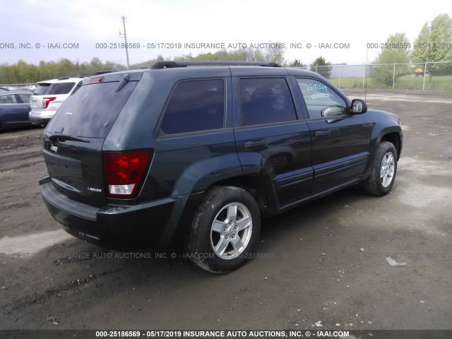 1J4HR48N85C608171 - 2005 JEEP GRAND CHEROKEE LAREDO/COLUMBIA/FREEDOM 绿色 照片 4