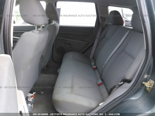 1J4HR48N85C608171 - 2005 JEEP GRAND CHEROKEE LAREDO/COLUMBIA/FREEDOM 绿色 照片 8
