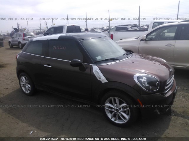 WMWSS1C59EWN94573 - 2014 MINI COOPER PACEMAN BROWN photo 1