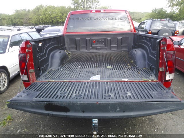 3C6JD7AP6CG204239 - 2012 DODGE RAM 1500 ST RED photo 8