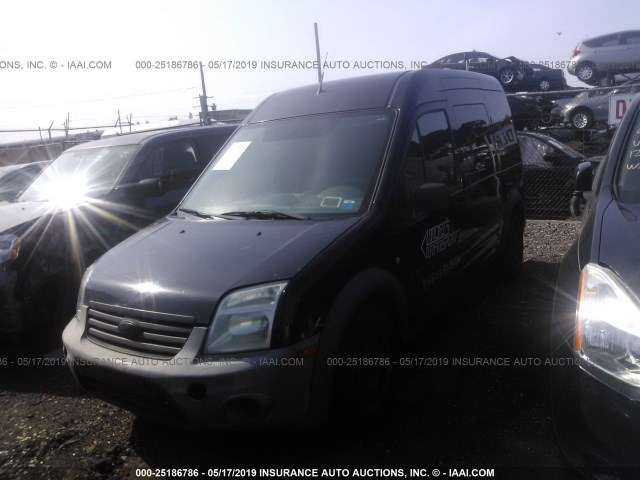 NM0LS7AN7CT119951 - 2012 FORD TRANSIT CONNECT XL BLACK photo 2