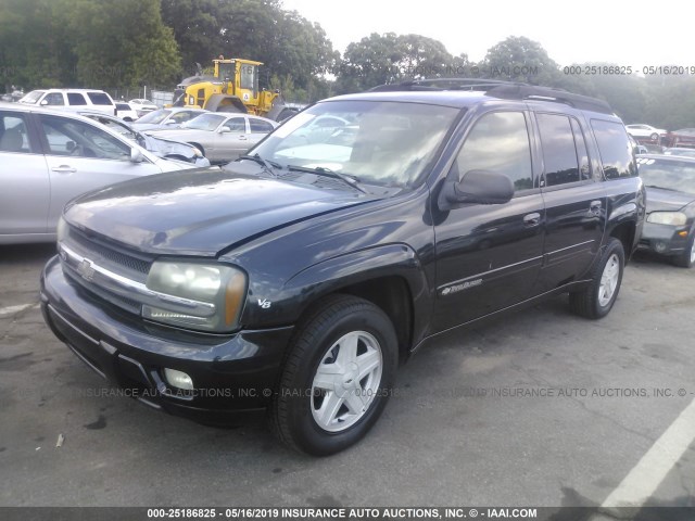 1GNES16P136189342 - 2003 CHEVROLET TRAILBLAZER EXT BLACK photo 2