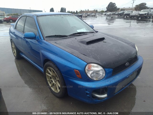 JF1GD29693G507406 - 2003 SUBARU IMPREZA WRX BLUE photo 1