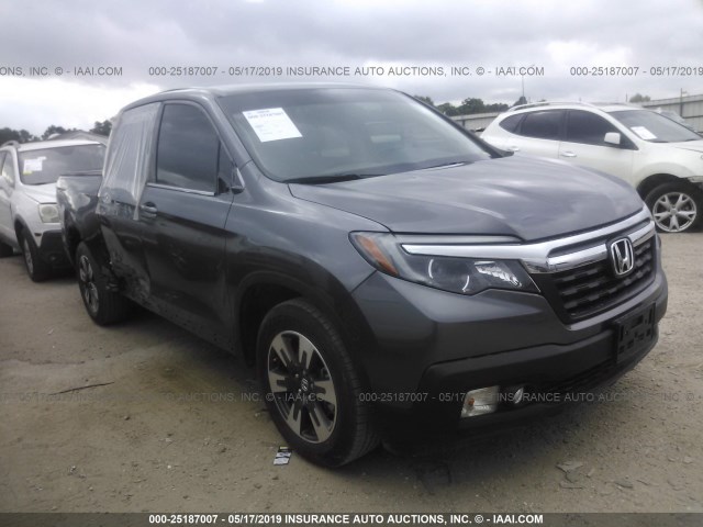 5FPYK2F64HB010491 - 2017 HONDA RIDGELINE RTL GRAY photo 1