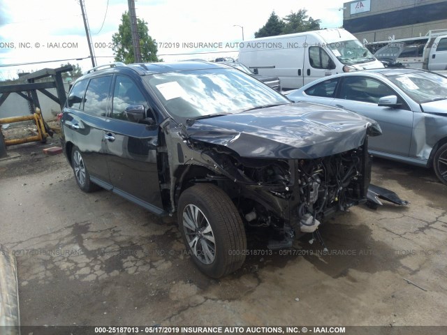 5N1DR2MN2HC697086 - 2017 NISSAN PATHFINDER S/SV/SL/PLATINUM BLACK photo 1