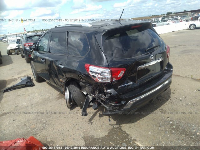 5N1DR2MN2HC697086 - 2017 NISSAN PATHFINDER S/SV/SL/PLATINUM BLACK photo 3