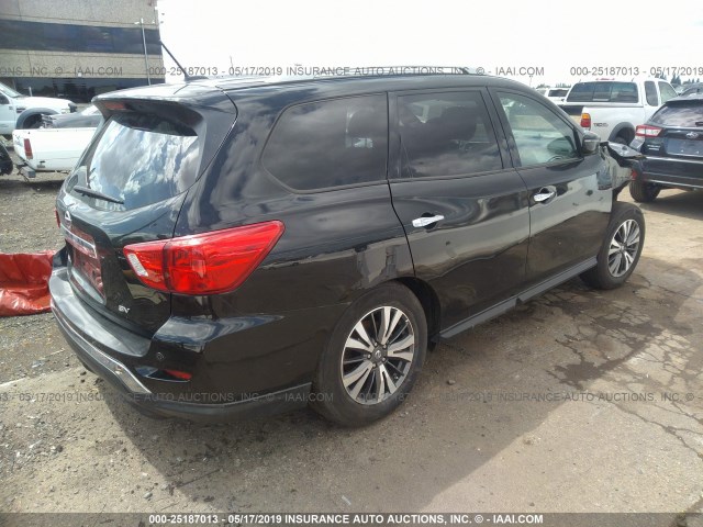 5N1DR2MN2HC697086 - 2017 NISSAN PATHFINDER S/SV/SL/PLATINUM BLACK photo 4
