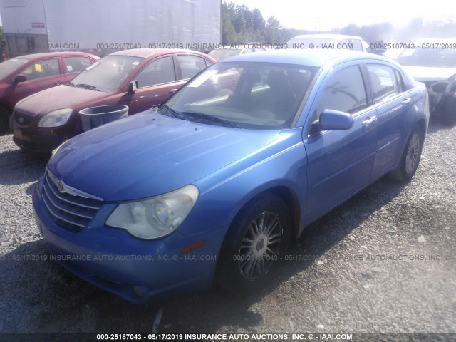 1C3LC66K87N620662 - 2007 CHRYSLER SEBRING LIMITED BLUE photo 2