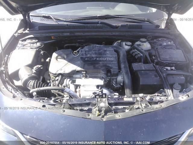 1G1ZB5ST3HF215203 - 2017 CHEVROLET MALIBU LS Қою көк фото 10