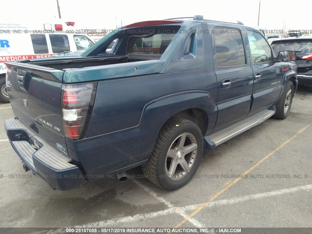 3GYEK62N56G142855 - 2006 CADILLAC ESCALADE EXT BLUE photo 4