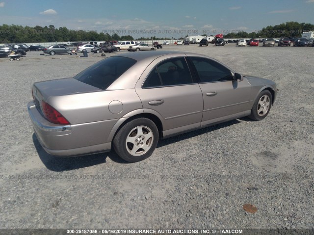 1LNHM87A8YY756382 - 2000 LINCOLN LS TAN photo 4