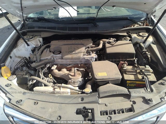 4T4BF1FKXDR286249 - 2013 TOYOTA CAMRY L/SE/LE/XLE 白色 照片 10