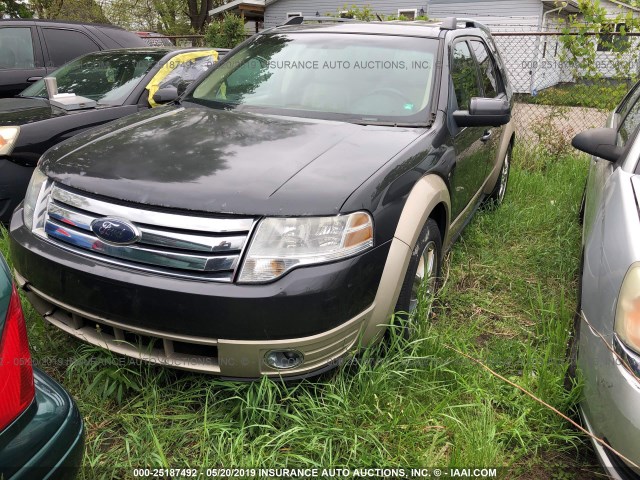 1FMDK08W68GA24550 - 2008 FORD TAURUS X EDDIE BAUER GRAY photo 2