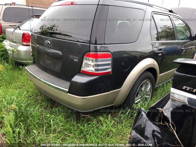 1FMDK08W68GA24550 - 2008 FORD TAURUS X EDDIE BAUER GRAY photo 4