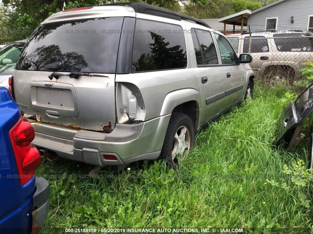 1GNET16S656144689 - 2005 CHEVROLET TRAILBLAZER EXT LS/EXT LT SILVER photo 4