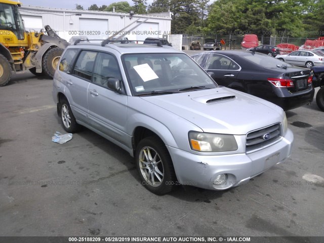 JF1SG69654H746276 - 2004 SUBARU FORESTER 2.5XT SILVER photo 1