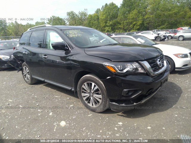 5N1DR2MM1HC656147 - 2017 NISSAN PATHFINDER S/SV/SL/PLATINUM BLACK photo 1