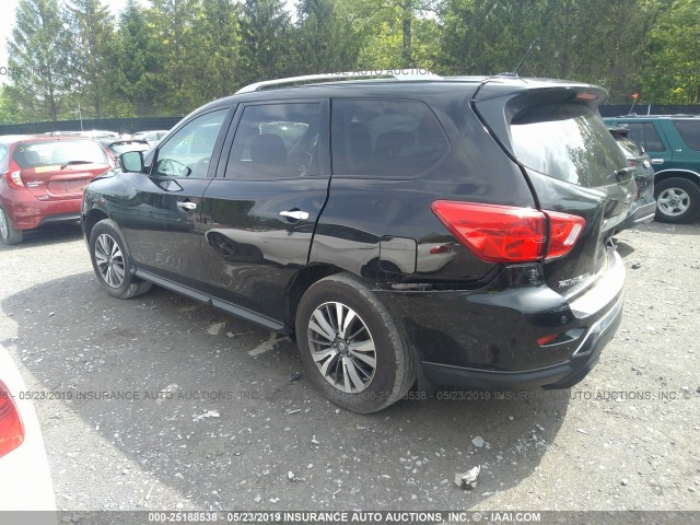 5N1DR2MM1HC656147 - 2017 NISSAN PATHFINDER S/SV/SL/PLATINUM BLACK photo 3