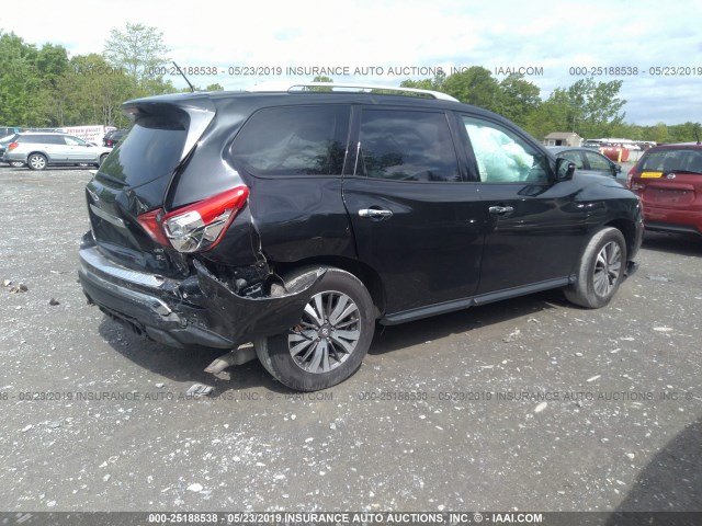 5N1DR2MM1HC656147 - 2017 NISSAN PATHFINDER S/SV/SL/PLATINUM BLACK photo 4