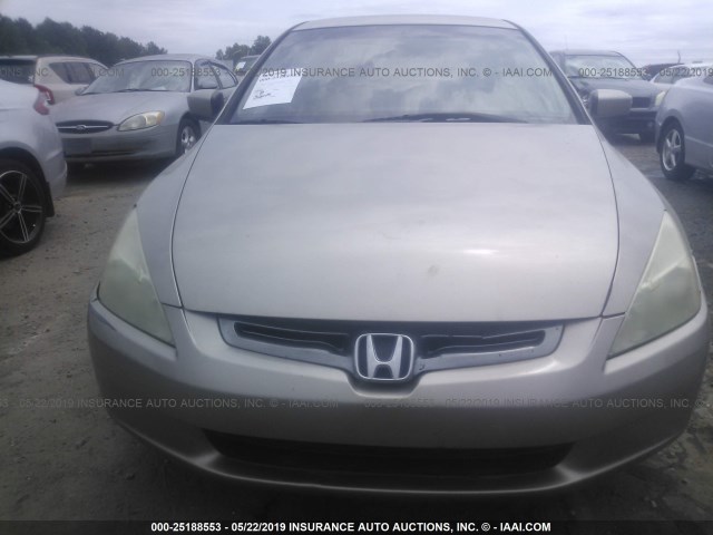 JHMCN36425C002895 - 2005 HONDA ACCORD HYBRID GOLD photo 6