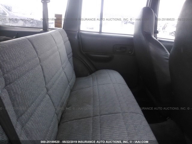 1J4FF68S8XL577914 - 1999 JEEP CHEROKEE SPORT/CLASSIC Zielony zdjęcie 8