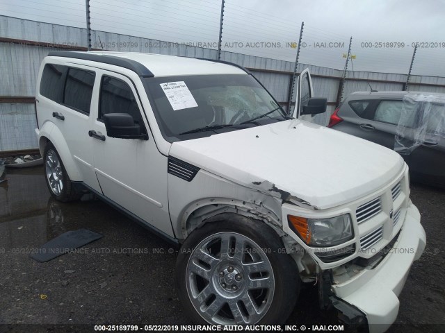 1D4PU4GK7AW174750 - 2010 DODGE NITRO HEAT WHITE photo 1