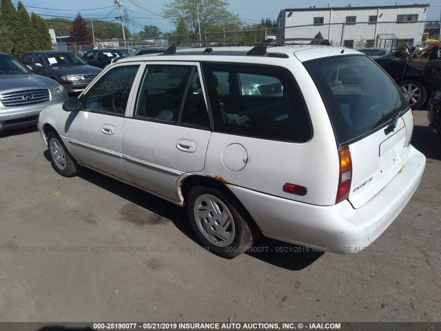 3FAFP15P7WR164250 - 1998 FORD ESCORT SE WHITE photo 3