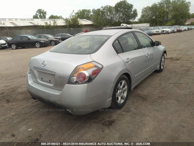 1N4AL21E58C185440 - 2008 NISSAN ALTIMA 2.5/2.5S SILVER photo 4