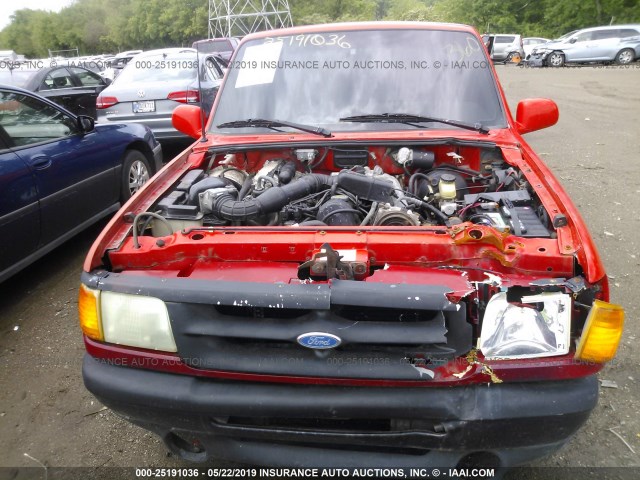 1FTCR10A4RPB58752 - 1994 FORD RANGER RED photo 6