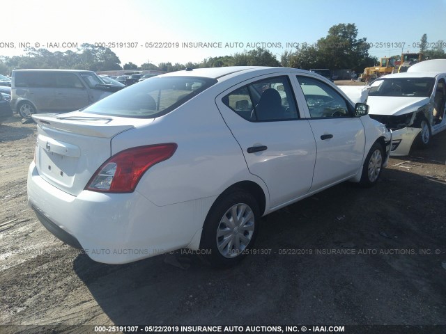 3N1CN7AP8HL884354 - 2017 NISSAN VERSA S/S PLUS/SV/SL WHITE photo 4