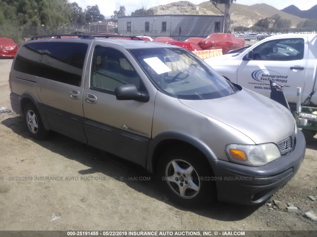 1GMDX13E71D167259 - 2001 PONTIAC MONTANA LUXURY TAN photo 1