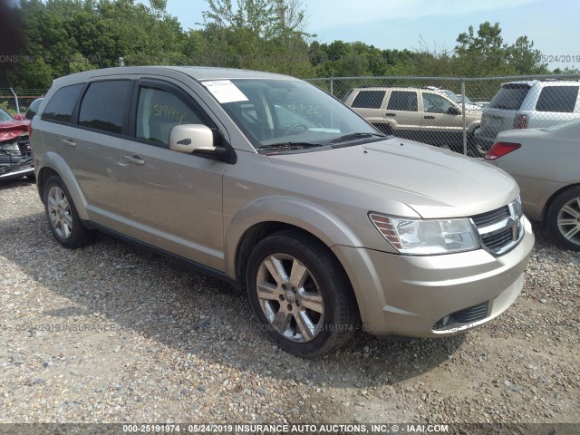 3D4GH57V79T161051 - 2009 DODGE JOURNEY SXT GOLD photo 1