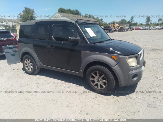 5J6YH18203L001296 - 2003 HONDA ELEMENT DX BLACK photo 1