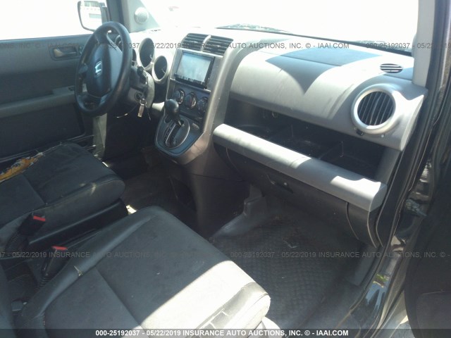 5J6YH18203L001296 - 2003 HONDA ELEMENT DX BLACK photo 5