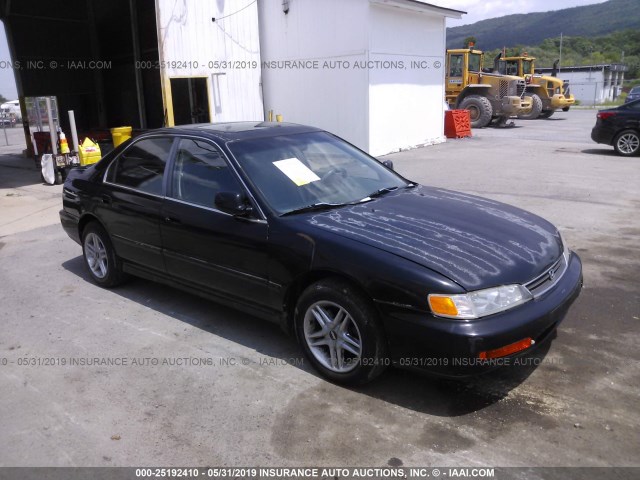 1HGCE6678VA019436 - 1997 HONDA ACCORD EX/EX-R BLACK photo 1