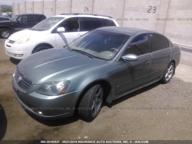 1N4BL11D06N337681 - 2006 NISSAN ALTIMA SE/SL/SE-R GREEN photo 2