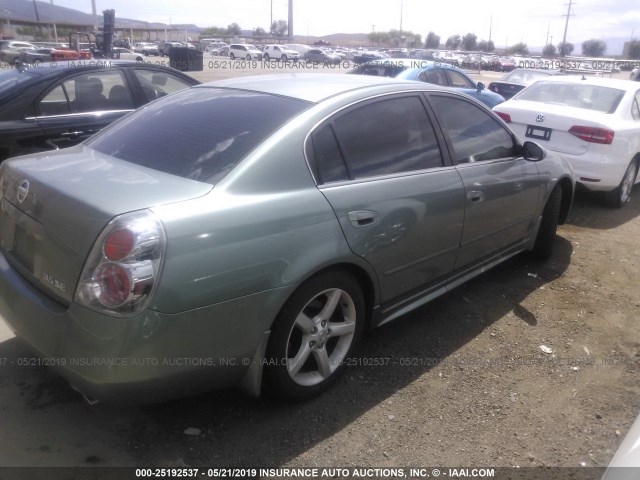 1N4BL11D06N337681 - 2006 NISSAN ALTIMA SE/SL/SE-R GREEN photo 4