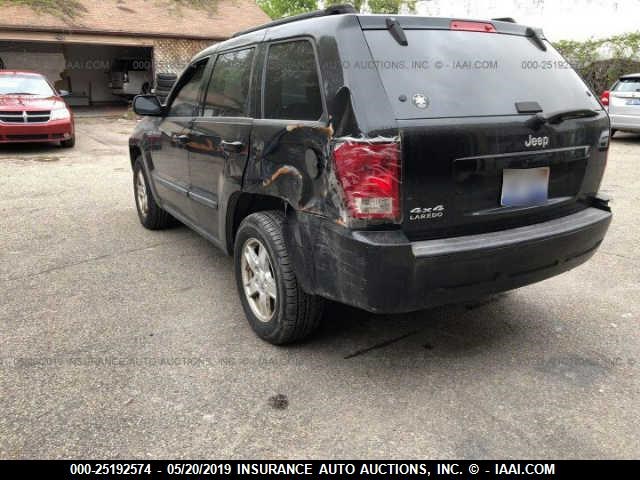 1J8GR48KX7C540913 - 2007 JEEP GRAND CHEROKEE LAREDO/COLUMBIA/FREEDOM 黑色 照片 3