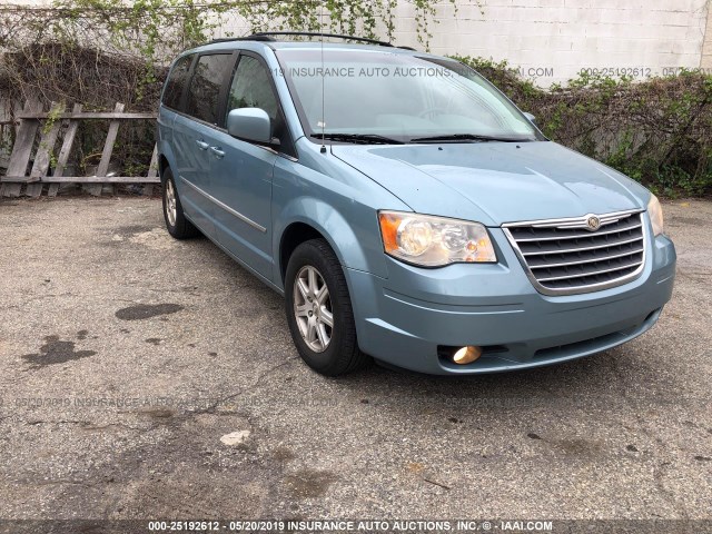 2A8HR54189R637805 - 2009 CHRYSLER TOWN & COUNTRY TOURING BLUE photo 1