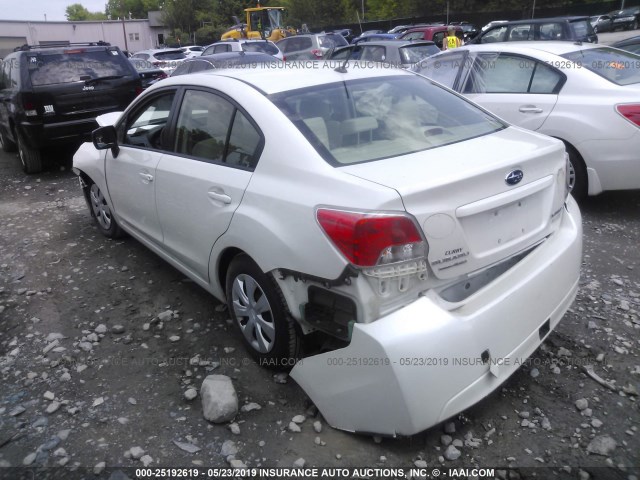 JF1GJAA63EH010881 - 2014 SUBARU IMPREZA Белый фото 3