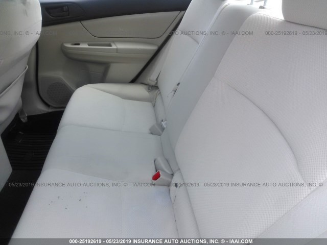 JF1GJAA63EH010881 - 2014 SUBARU IMPREZA Белый фото 8