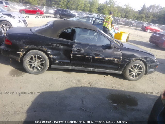 JT5ST07KXS0021458 - 1995 TOYOTA CELICA GT BLACK photo 6