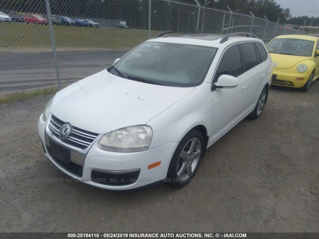 3VWTL71K99M330028 - 2009 VOLKSWAGEN JETTA TDI WHITE photo 2