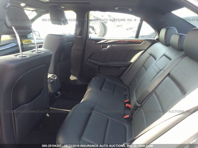 WDDHF5KB5DA672199 - 2013 MERCEDES-BENZ E 350 GRAY photo 8