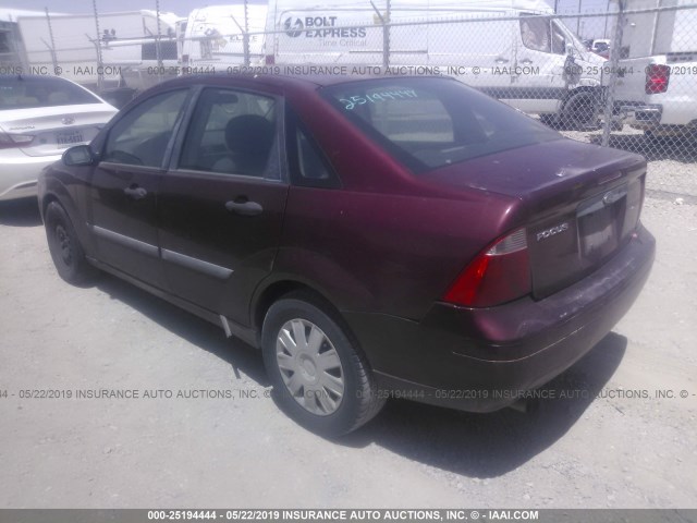 1FAFP34N67W141908 - 2007 FORD FOCUS ZX4/S/SE/SES 红色 照片 3