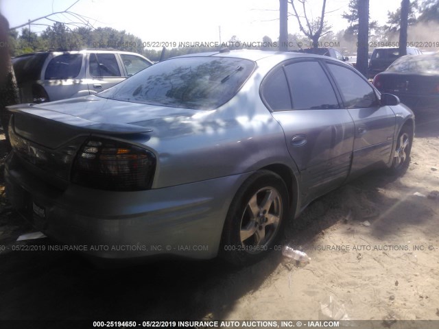 1G2HZ541634120055 - 2003 PONTIAC BONNEVILLE SSEI BLUE photo 4