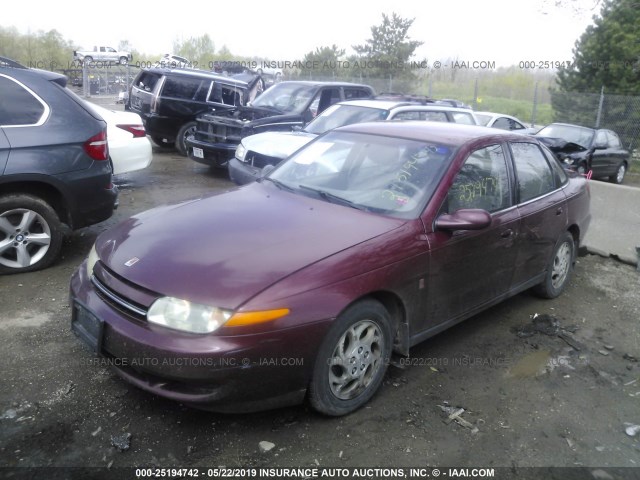 1G8JU54F32Y584266 - 2002 SATURN L200 RED photo 2