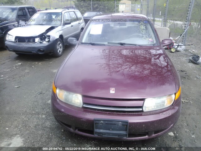 1G8JU54F32Y584266 - 2002 SATURN L200 RED photo 6